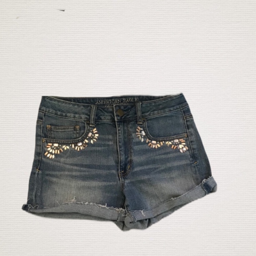 💜American Eagle bling shorts💜 - Picture 1 of 3
